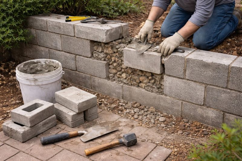Block Wall Repair in Largo, FL