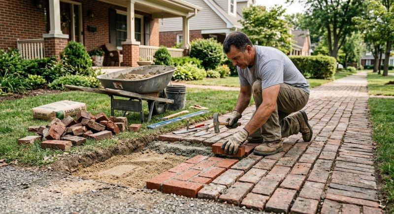 Brick Flatwork Repair in Clearwater Beach, FL