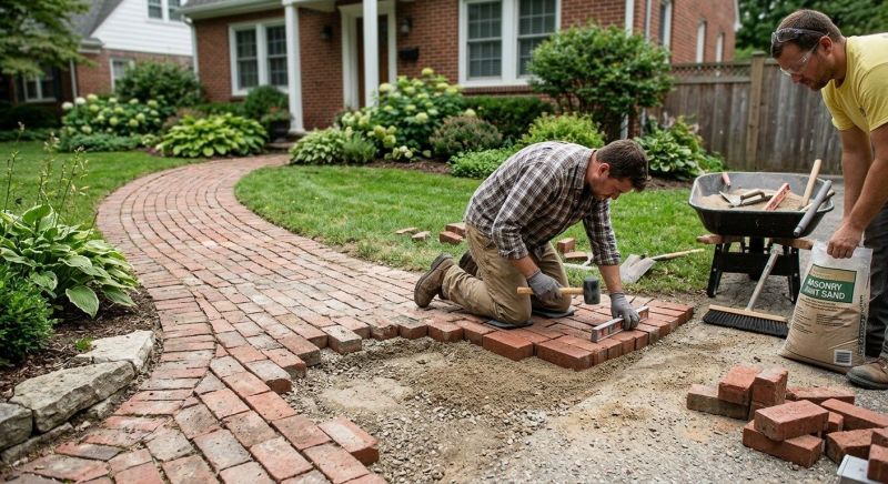 Brick Flatwork Repair in Hernando County, FL