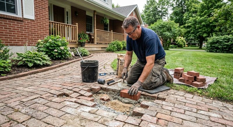 Brick Flatwork Repair in Safety Harbor, FL