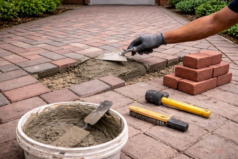 Brick Hardscape Repair in New Port Richey, FL