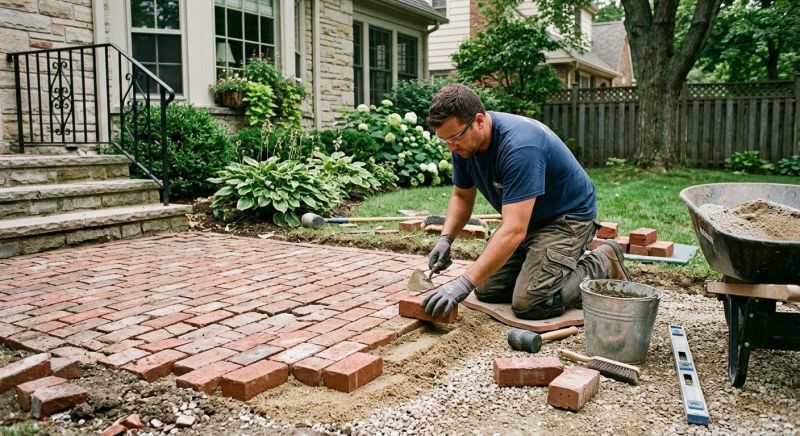 Brick Hardscape Repair in New Port Richey, FL