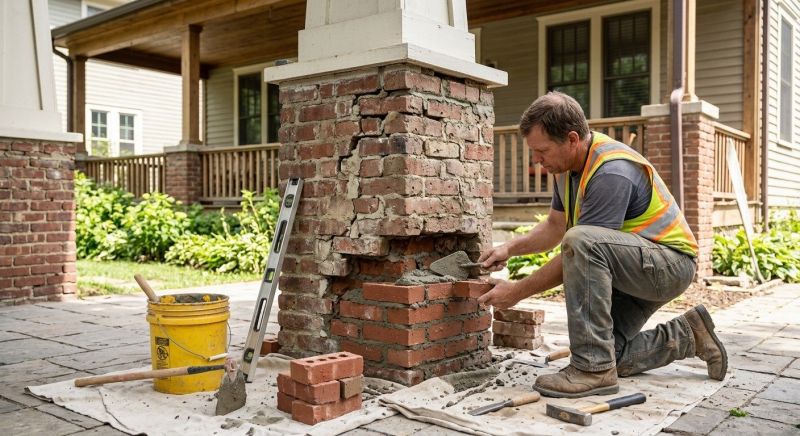 Brick Restoration in Tarpon Springs, FL
