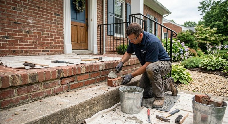 Brick Stairs Repair in Holiday, FL