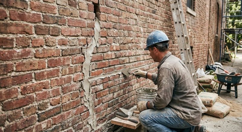Brick Wall Repair in Hudson, FL