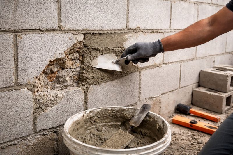 Cinder Block Wall Repair in Spring Hill, FL