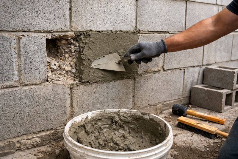 Concrete Block Repair in Palm Harbor, FL