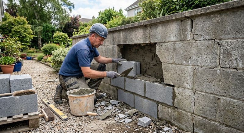 Concrete Block Repair in Pinellas County, FL