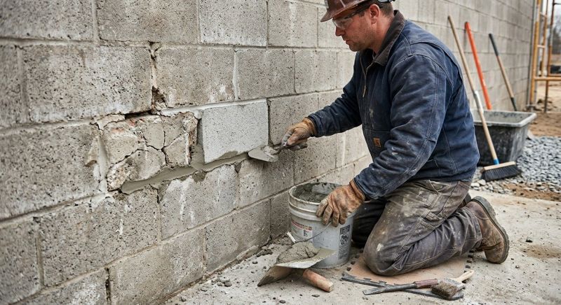 Concrete Block Repair in Spring Hill, FL
