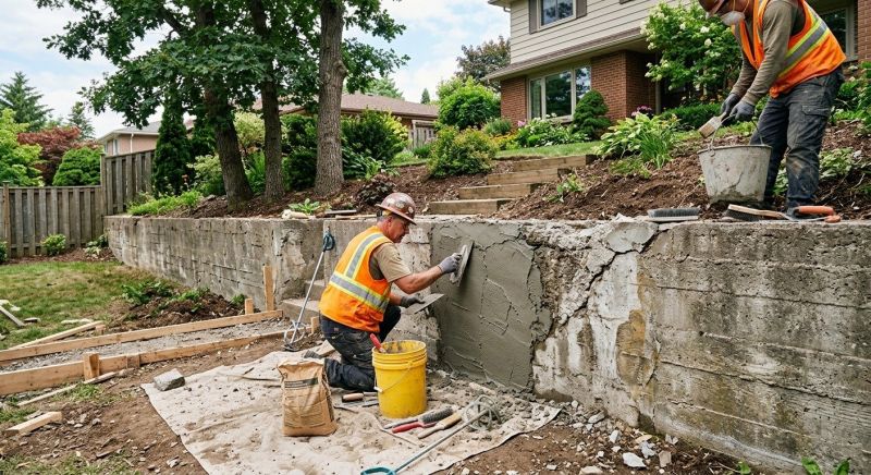 Retaining Wall Repair in New Port Richey, FL