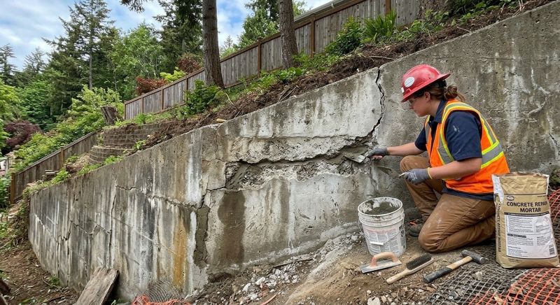 Retaining Wall Repair in Lutz, FL