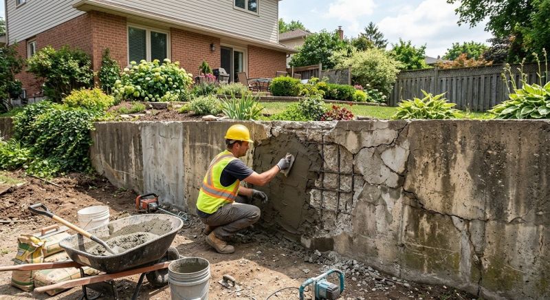 Retaining Wall Repair in Palm Harbor, FL