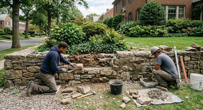 Stone Column Repair in New Port Richey, FL