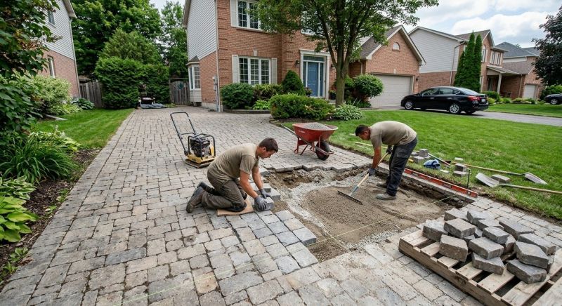 Stone Driveway Repair in New Port Richey, FL