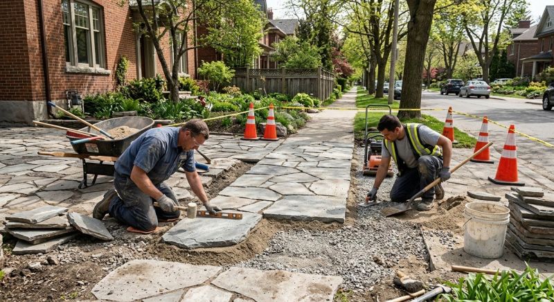 Stone Walkway Repair in New Port Richey, FL