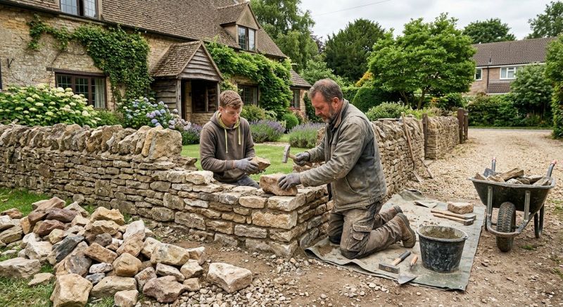 Stone Wall Repair in Holiday, FL
