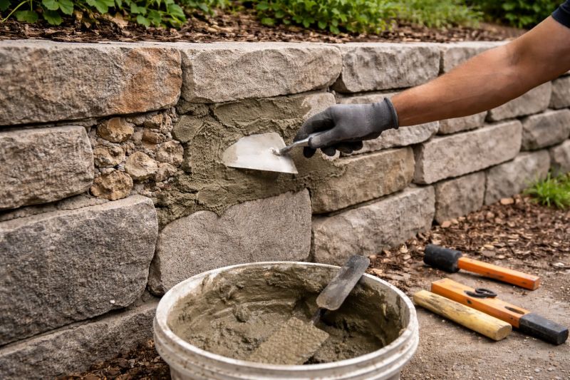 Stone Wall Repair in New Port Richey, FL