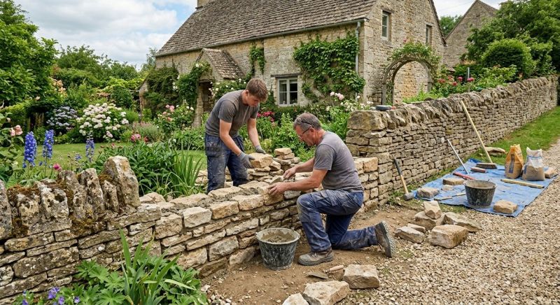 Stone Wall Repair in Pasco County, FL